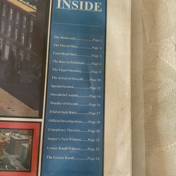 J.F.K. Assassination Historical Journal newspaper collectable NEW vintage - Picture 7 of 7